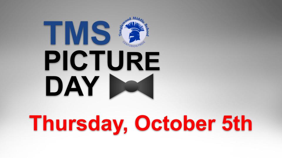 Picture Day October 5th